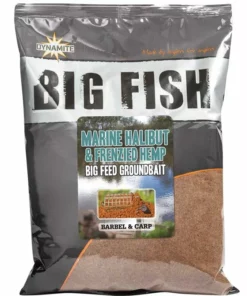 Dynamite Baits Big Fish Marine Halibut & Frenzied Hemp Groundbait -