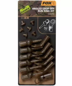 Fox Edges Camo Angled Drop Off Run Ring Kit - Rig rings