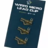 Nash Weed Lead Clips - Lead clips & sleeves