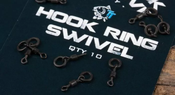 Nash Hook Ring Swivels - Swivels & crimps 1 Nash Hook Ring Swivels - Swivels & crimps