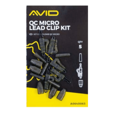 Avid Carp QC Micro Lead Clip Kit - Lead clips & sleeves 2 Avid Carp QC Micro Lead Clip Kit - Lead clips & sleeves - Image 2