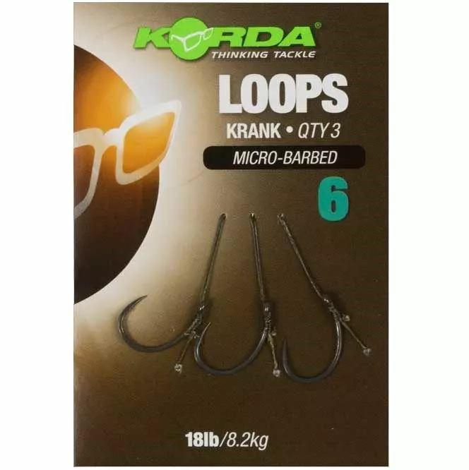 Korda Loop Ready Tied Krank Rigs - Hair rigs & rigs 1 Korda Loop Ready Tied Krank Rigs - Hair rigs & rigs