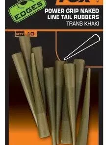 Fox Edges Power Grip Naked Line Tail Rubbers - Rig tubing & shrink tube