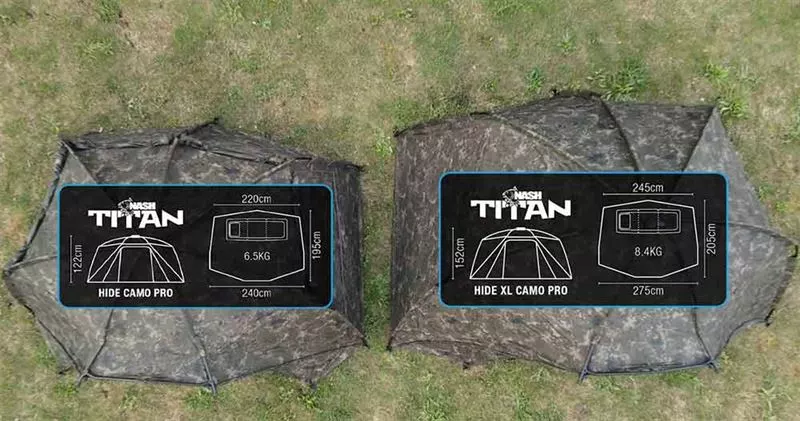 Nash Titan Hide XL Camo Pro - Bivvies 3 Nash Titan Hide XL Camo Pro - Bivvies - Image 3